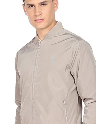 U.S. POLO ASSN. Men's Trench Coat (USJCK0175_Stone_M)