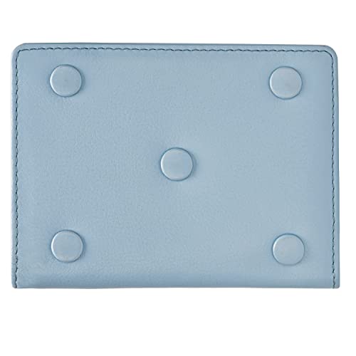 HORNBULL Cathy Sky Blue RFID Blocking Leather Wallet for Women
