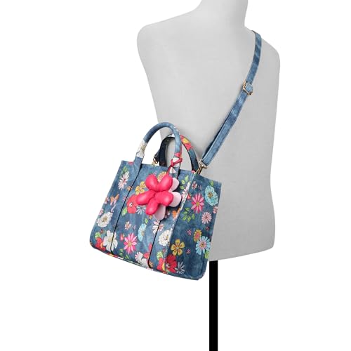 Aldo FLORALBLOOM Blue Women's Satchel