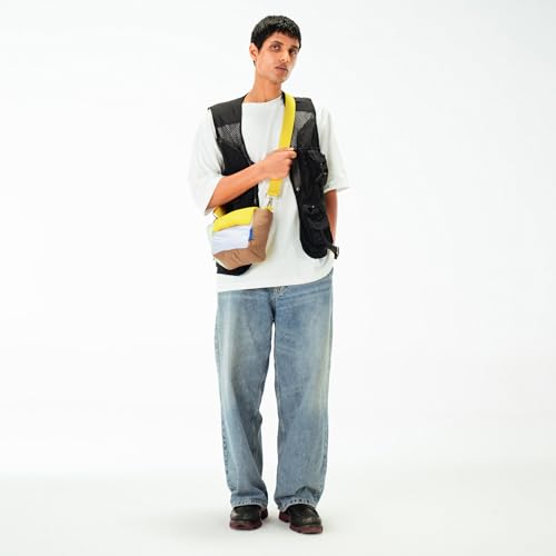 DailyObjects Colourblock Puft Bucket Sling Bag