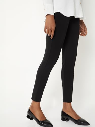 Max Women's Regular Treggings (SFB4001_Black
