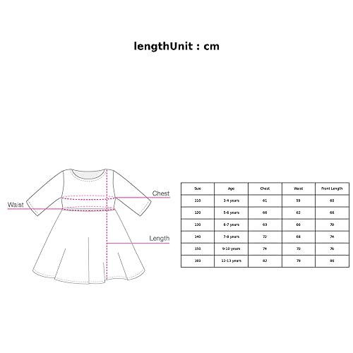 Hopscotch Girls Slim Fit Sleeveless Solid Party Fit And Flare Knee-Length Dress In Pink Color For Ages - 7-8 Years