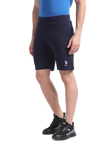 U.S. POLO ASSN. men's Hybrid Shorts (OES03-PL_Navy