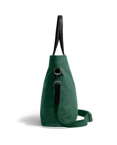 DailyObjects Latest Stylish Buoy Tote Bag for Girls & Women | Sturdy Cotton Canvas Material | Double Shoulder Straps | Ladies Handbag Purse For Daily & Office Use | Zip Pockets | Handcrafted