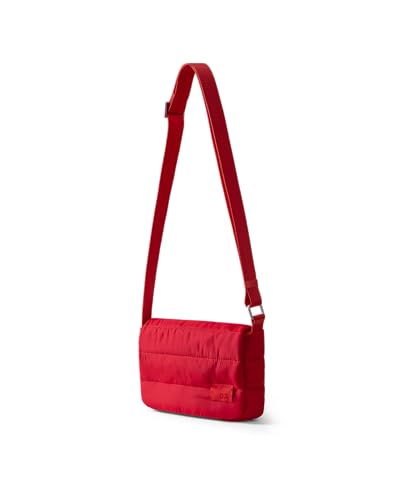 DailyObjects Scarlet Wing Crossbody Bag For Girls, Men and Women | Crafted with soft-touch Polyester | One Spacious Main Zippered Compartment and Two Deep Slip Pockets | Detachable Strap
