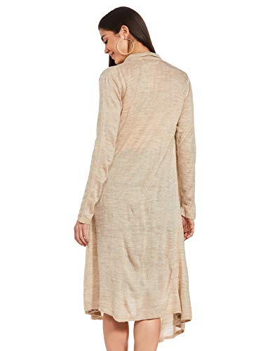 BIBA Women Solid Mix and Match(SWEATERS15133_Oatmeal_L-XL)