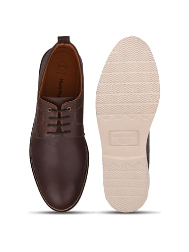 Hush Puppies Men's Casual Derby Shoes - Brown - (11 UK)