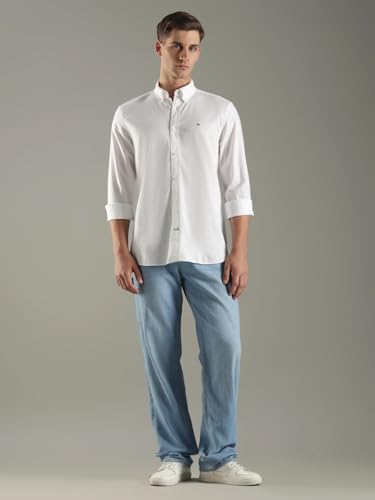 Solid Regular Fit Cotton Shirt