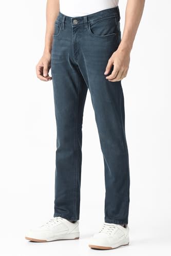 Van Heusen Men's Slim Jeans (VXDNCPOF244550_Grey
