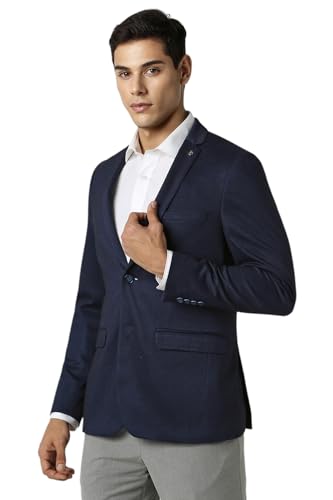 Van Heusen Men's Blazer (VHBZVKULFP28294_Navy