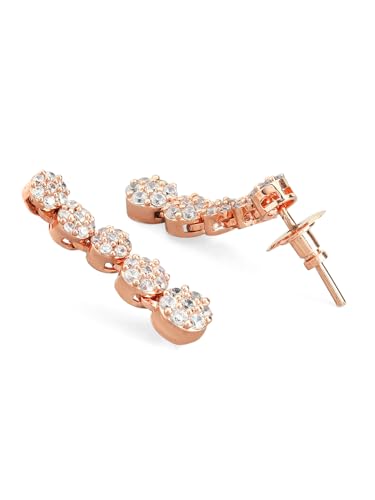 Rubans 22K Gold Polish AD Necklace set For Women