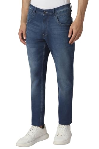 Van Heusen Men's Skinny Jeans (VXDNGRKFN78626_Blue