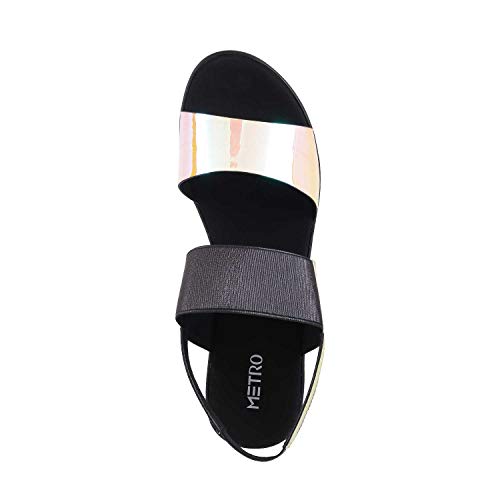 Metro Women Orange Sandals EU/34 UK/2, (33-977)