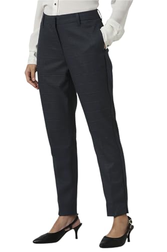Van Heusen Women's Slim Casual Pants (VWTFFTRP363271_Grey