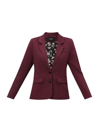 VERO MODA Womens Solid Single Breasted Blazer