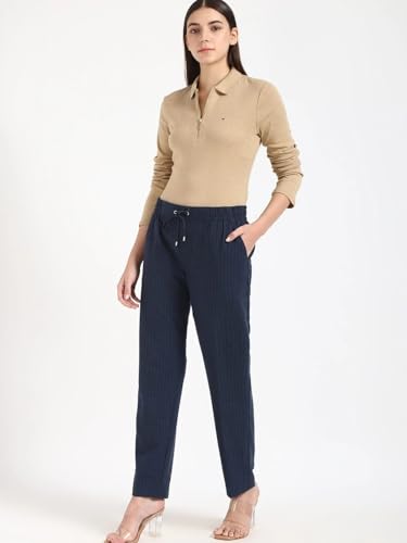 Navy Women's Trousers for Professional Look