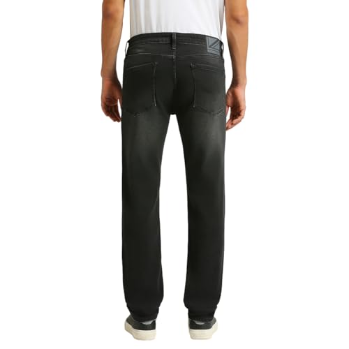 Pepe Jeans Men's Mid Rise Slim Fit Jeans Black