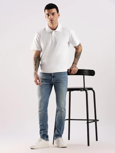 Calvin Klein Jeans Men's Skinny Jeans (4RD717G01N-34_Brooklyn Blues