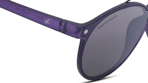 Fastrack UV Protection Round Sunglasses for Unisex (Large)