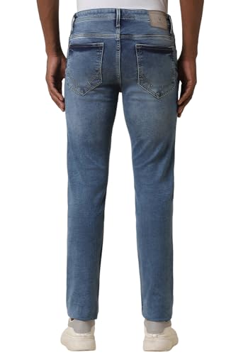 Allen Solly Men's Skinny Jeans (ALDNVSKFW87175_Blue