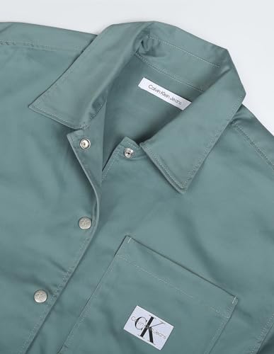 Calvin Klein Department3054 Relaxed Fit Shirt (J20J223241CFQ_Goblin Blue XXL)