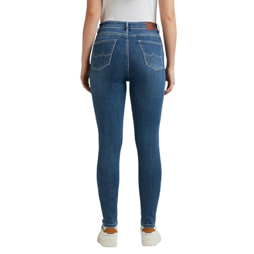Pepe Jeans Women's Skinny Jeans (PL204966J678_MED Indigo