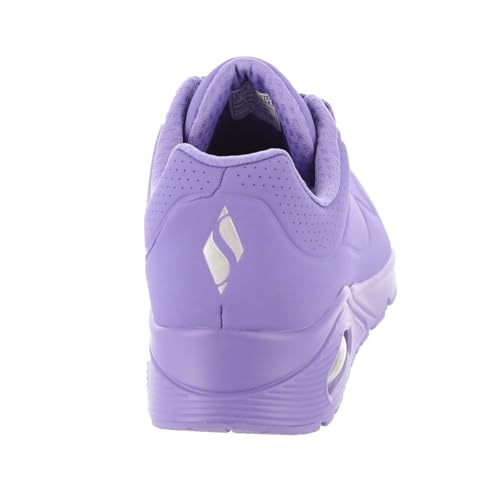 Skechers Women's Uno- Stand On Air Sneaker, Lilac, 8
