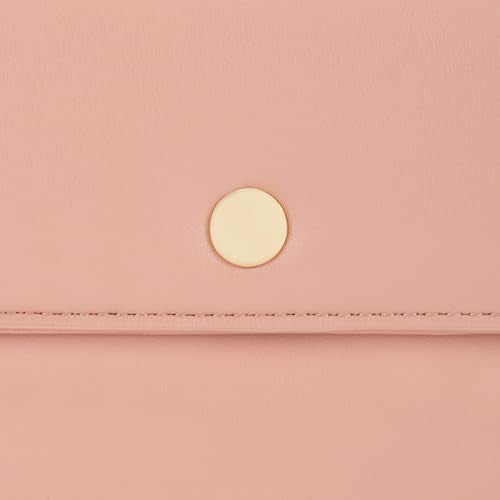 Fastrack Women's Mini Organizer Wallet | Flap Closure, Tri-Fold Design, Zip Coin Pocket, Card & Cash Slots | Compact & Organized | 6 Months Warranty