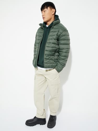 Max URB_N Men Packable Puffer Jacket (Green_L)