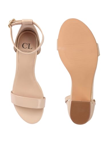 Corlton London Women Sandal,NUDE,UK-3