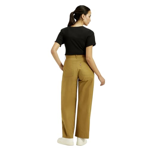Levi's Women's Loose Casual Pants (002TZ-0001_Marigold