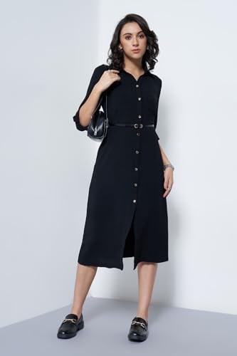 Annabelle by Pantaloons Womens Dress_AW25WWANDRS00183M54A167_Jet Black_S