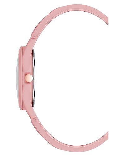 Nine West Women's Patterned Silicone Strap Watch