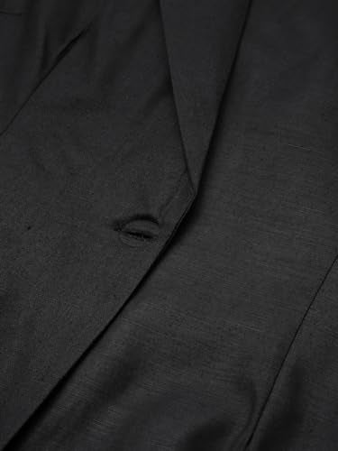 Cottinfab Women Embroidered Black Top with Blazer and Trouser