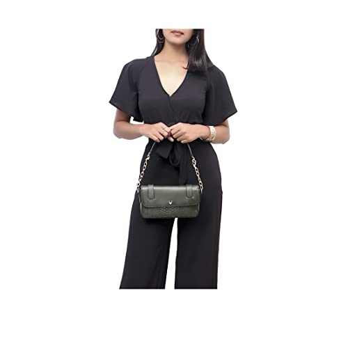 Hidesign womens EE VENUS II Large Emer Shoulder Bag