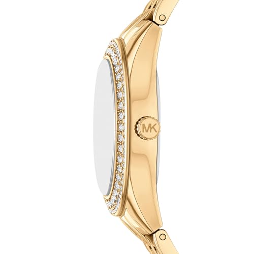 Michael Kors Harlowe Gold Quartz Stainless Steel Watch MK4974SET