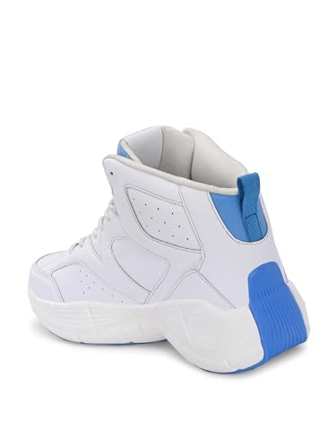 OFF LIMITS Men Rider Casual Sneakers, Off White/H.Blue, 11 UK