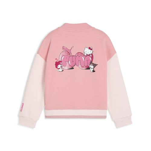 Puma Girls X HK&FR Bomber Jacket Pinkscape Print, 3-4Y (63239427)