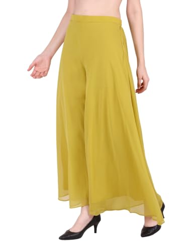 Women’s Yellow Chanderi Cotton Straight Kurta Set with Pant & Dupatta – Beautiful Embroidery, Elegant Design for Festive & Traditional Occasions (in, Alpha, M, Regular)