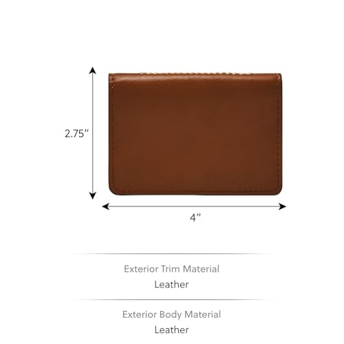 Fossil Mens Leather Westover Brown Wallet ML4642210