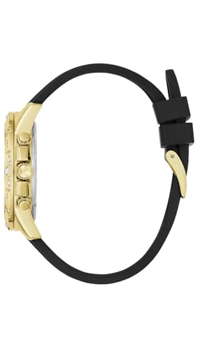 GUESS Champagne Round Dial Analog Women's Watch - GW0772L5