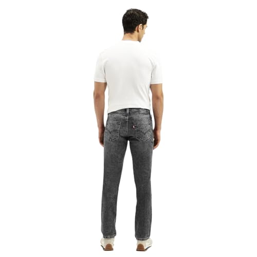 Levi's Men's 511 Grey Slim Fit Mid Rise Jeans