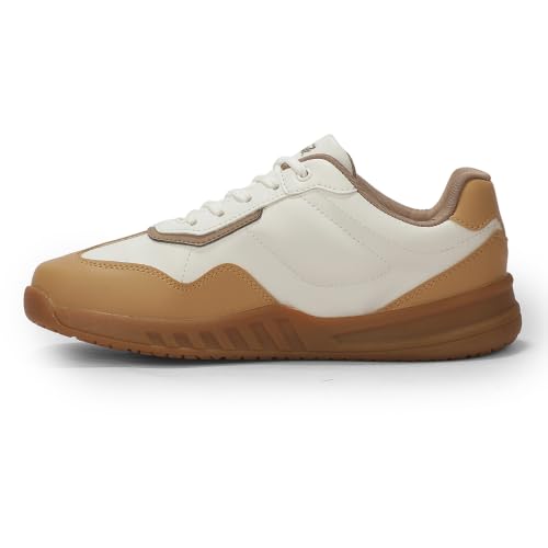 Liberty LEAP7X ACTO229E Beige Casual Lacing Walking Shoes for Women - 3