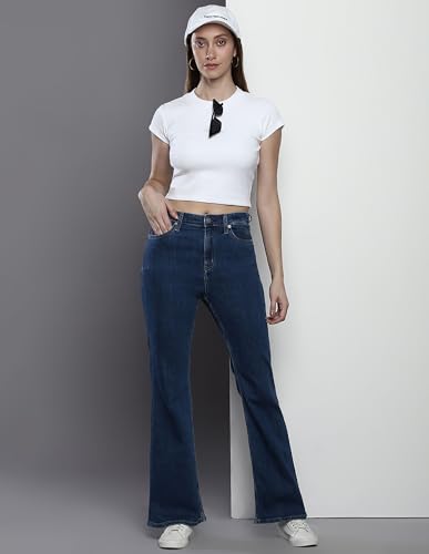 Clavin Klein Women Blue Color Jeans (26)