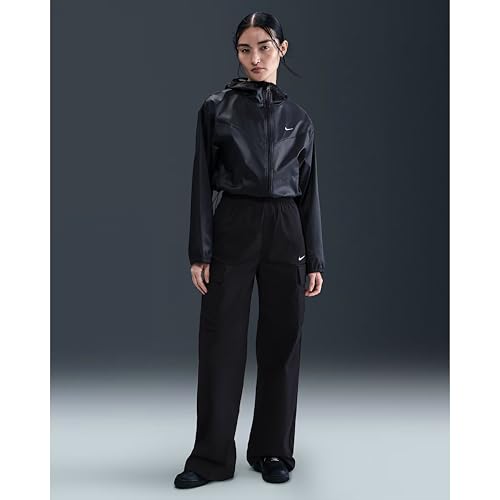 Nike Women's A-Line Coat (HJ1183-010 Black/White