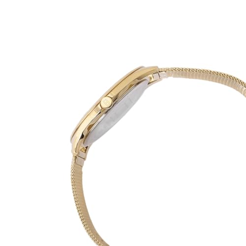 Tommy Hilfiger Quartz Blue Dial Two Toned Stainless Steel Strap Analog Watch for Women