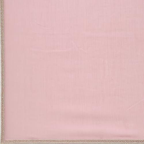 BIBA Women Dull Pink Embroidered Straight Suit Set_44