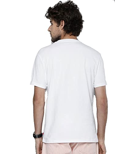 Levi's Men's Cotton Regular T-Shirt (16960-0663_Brilliant White M)