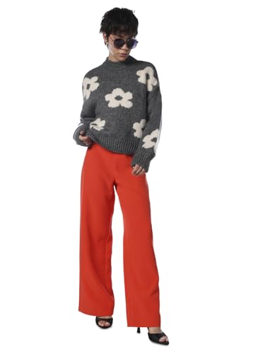 ONLY Women's Classic Pants (9021198- Fiesta