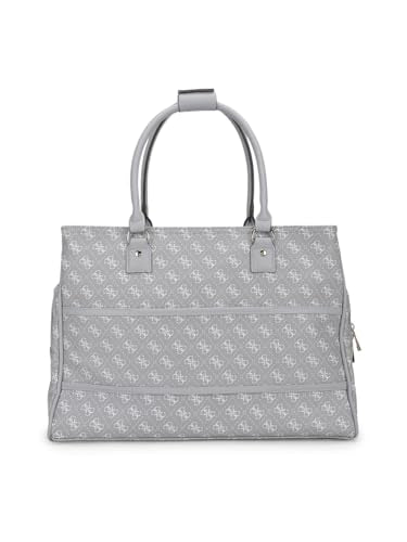 GUESS Grey Printed Jesco Tote